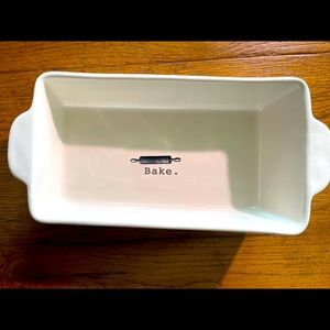 Rae Dunn Bread Baking Dish- “Bake”